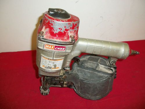 Tested &amp; Working - MAX CN55 Industrial Heavy Duty Coil Nailer 2-1/4&#034;