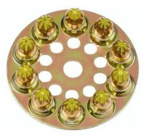 NEW ITW BRANDS 00622 .25 Caliber Disc Fastener Load  Yellow  100-Pack