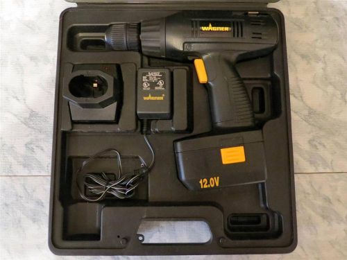 Wagner wb120k 12v ni-cad 3/8&#034; cordless variable speed reversing drill / driver for sale