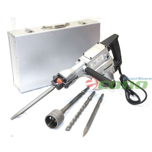 850W 1-1/2&#034;  Metal Body Electric Rotary Hammer Drill &amp; Demolition Mode 500BMP