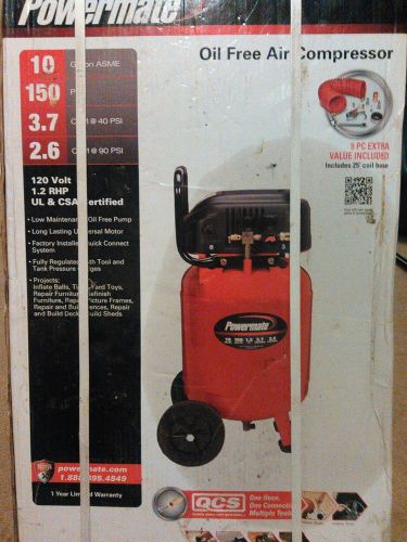 Powermate  air compressor  vlp1281026 for sale