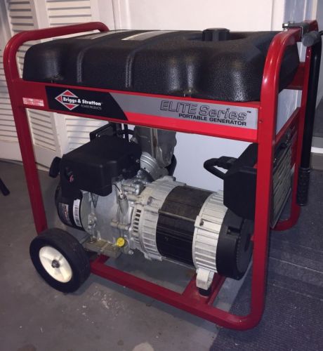 Briggs and stratton model 030209 elite series 5500/8500w portable gas generator for sale
