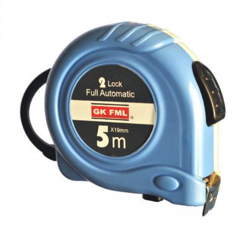 2 lock 5m fully automatic measuring  pocket tape 5meter 19mm free shipping for sale