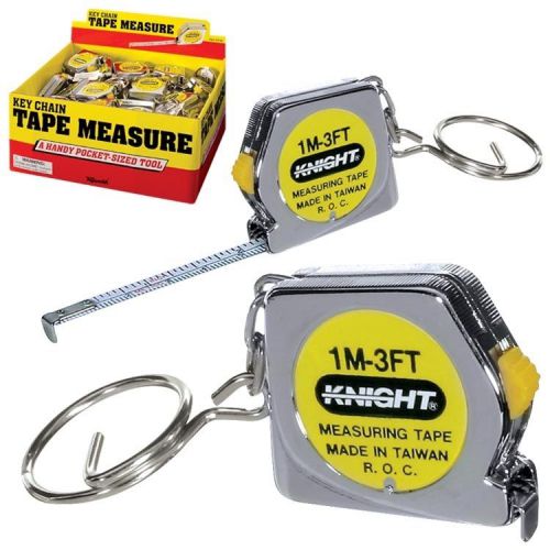 48 pcs Mini Key Chain Tape Measure Pocket Measuring Tape