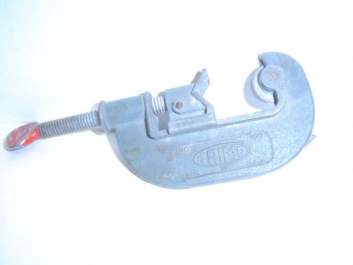 Vintage TRIMO 100 TUBING CUTTER 3/4&#034; TOOL MADE IN U.S.A.