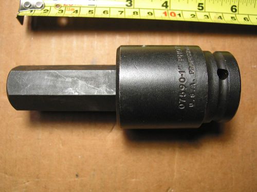 PROTO--07590-1--1 inch Hex Impact Socket---3/4 inch drive---6 point---USA MADE