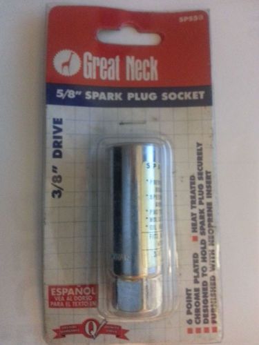 Great Neck 5/8 Spark Plug Socket No # SPS 58