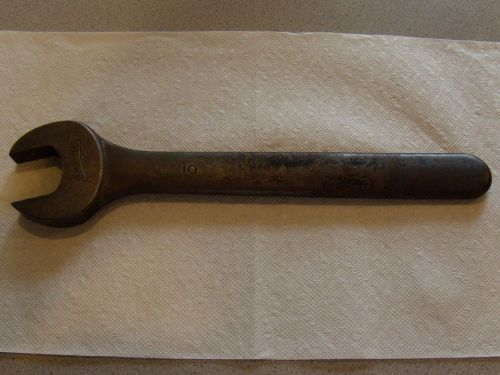 Williams #10 1-5/8&#034; Open End Industrial Engineers Wrench 15-1/4&#034; OAL
