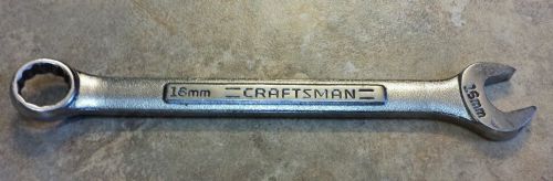 Craftsman Combination Wrench 16mm Made in USA vv-42924