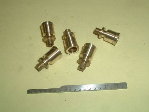 (5) Model Hit and Miss Gas Engine Brass Oil Cups Open top Type, NEW!