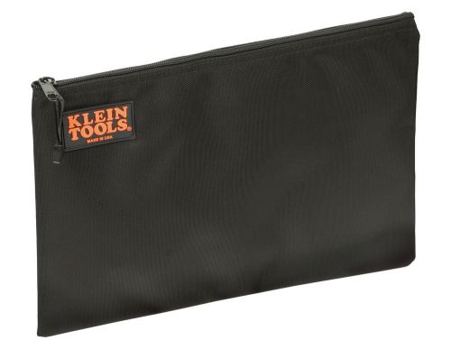 Klein tools 5236 black contractor&#039;s portfolio cordura balistic nylon bag 12 x 17 for sale