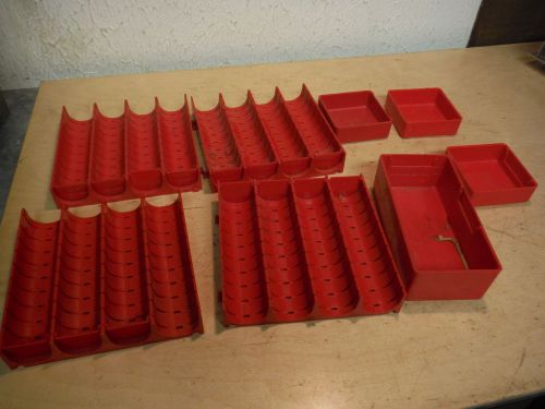 LISTA PARTS CABINET DRAWER INSERTS DRILL HOLDERS