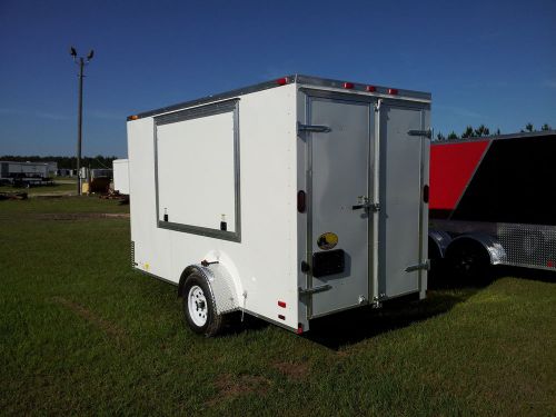 NEW 7&#039; X10&#039; 2014 BRAND NEW CONCESSION, CATERING , VENDING, BBQ TRAILER