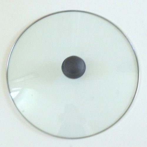 1 Glass Lid with Plastic Knob  Dishwasher Safe for Pot Pan &amp; Other 13-3/16&#034; NEW