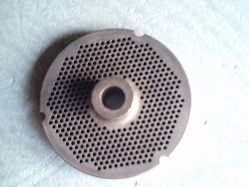 #52 Meat grinder plate by Kasco Sharptech 9/64&#034; bore