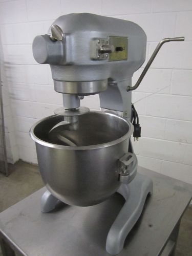 Hobart a-200 dough working bakery mixing mixer w/ bowl and hook 1/3 hp for sale