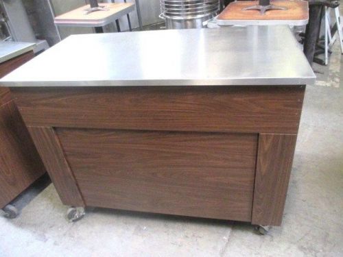 Vollrath 46&#034; Utility Station/Work Table - Stainless Steel Flat Top