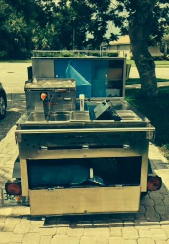 Hot Dog Concession Trailer Cart For Mobile Vending Concessions Stand