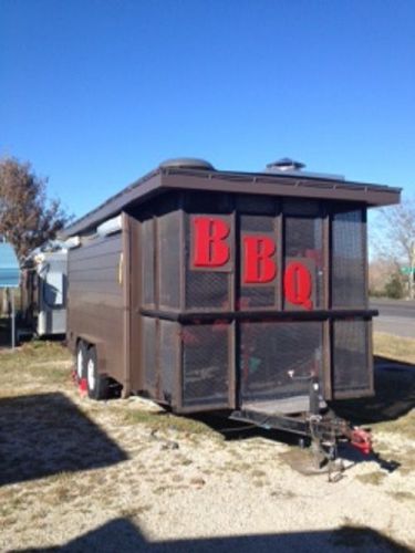 Concession food trailer bbq for sale