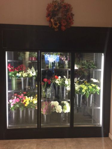 Walk - in cooler with 3 glass display doors 8&#039;6&#034;x15&#039;6&#034;x8&#039;6&#034; for sale