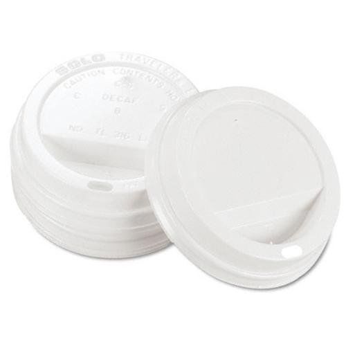 Solo Cup Company TLP316 Traveler Drink-thru Lid, White
