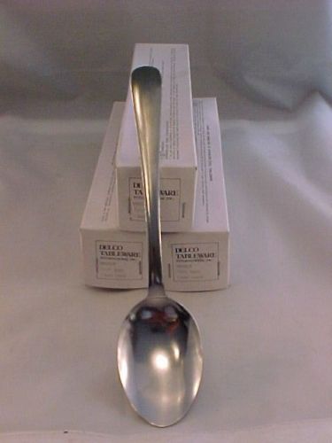 36 DELCO TABLE SPOONS Windsor pattern NEW restaurant cafeteria school flatware