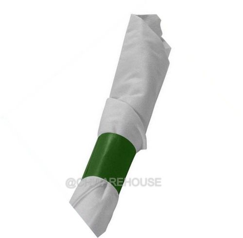 20,000 kelly green mh paper napkin bands/straps self adhesive 4-1/4&#034; x 1-1/2&#034; for sale