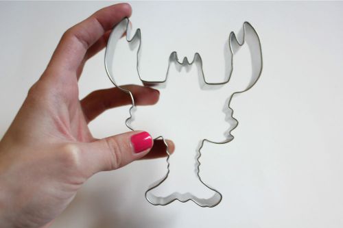 LOBSTER COOKIE CUTTER METAL FREE SHIPPING