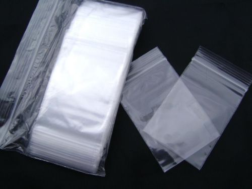 100 - 12&#034; x 15&#034; Clear 2.0 Mil Reclosable Zip Lock Poly Bags - SHIPS FREE!