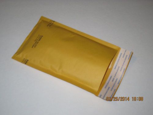 4&#034; x 8&#034; Kraft Bubble Envelopes Self Seal (25)
