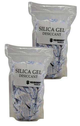 10 gram X 100 PK Silica Gel Desiccant Moisture Absorber FDA Compliant Food Grade