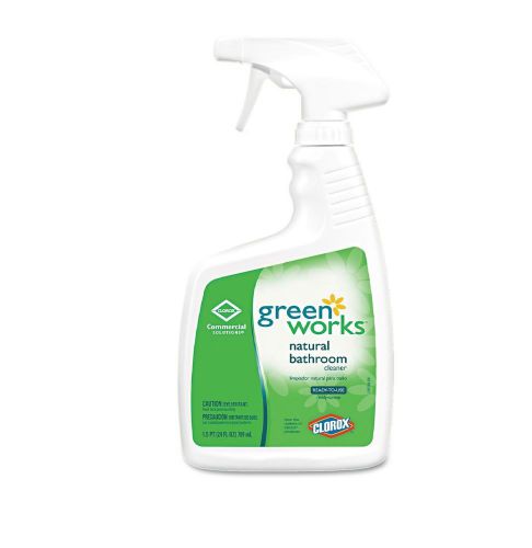 Clorox Green Works Bathroom Cleaner 24 oz. CLO00452 Soap Scum Rust Stain New