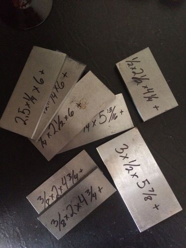 A2 Air Hardening 1/4 , 3/8, 1/2 Inch Lot Of Tool Steel Flat Stock
