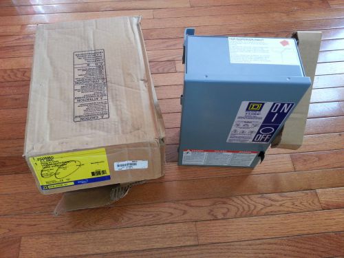 Nos- square d 60a 600v fusible switch bus plug pq3606g for sale