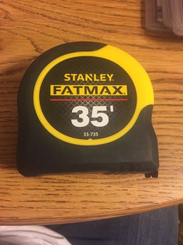 STANLEY FAT MAX 35&#039; x 1-1/4&#034; TAPE RULE, 33-735, EASY-TO-READ NUMBERS
