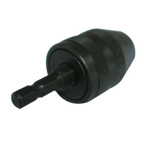 Keyless chuck driver hex shank screwdriver drill grinder converter new for sale