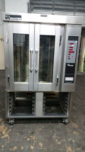 Hobart baxter ov300. commercial electric rotating mini rack oven. bakery oven. for sale