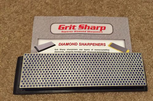 Ansen Tools Grit Sharp AS-406 8-5/8 Inch Double Medium/Fine with Non Skid Base