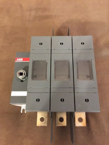 ABB OS100J03 600VAC 100 Amp Disconnect Switch Brand New