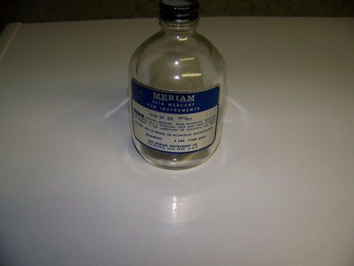 Meriam Mercury bottle