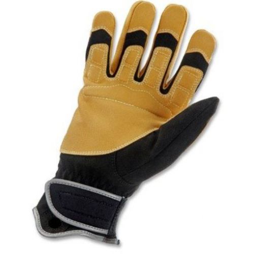 Ergodyne 750 at-heights construction gloves  large  black and tan for sale