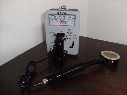 Geiger Counter, Wm B Johnson GSM-500 with HP-265 Pancake Probe