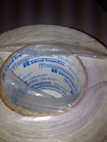 Ideal tape co. asj  insulation facing  tape 4&#034; x 50 y white reinforced 1 roll for sale
