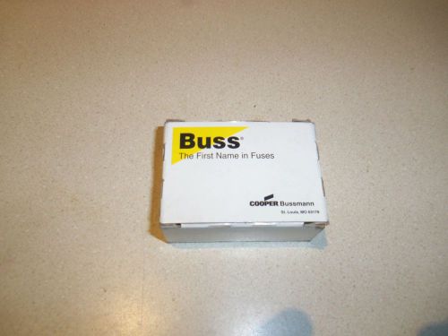 Box of TEN (10) Cooper Bussmann FRN-R-12 FuseTron Fuses