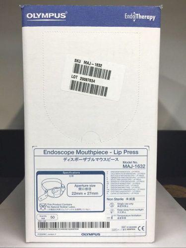 1 Box of 50 Units Olympus MAJ-1632 Endoscope Mouthpiece/Lip Press/Bite Block
