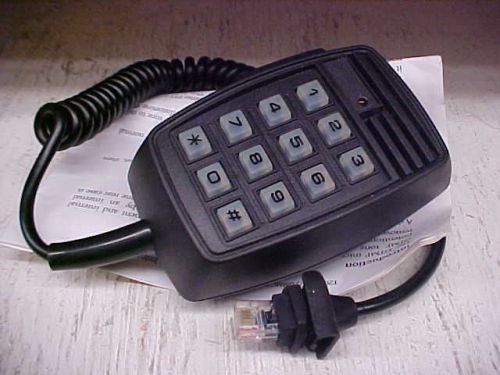 new motorola ? dtmf keypad microphone for mobile radio 5pin rg21x connector r86