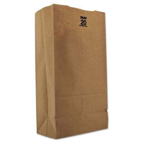 New duro bag bag gx2060 11-lb kraft paper bags, natural, 500/carton for sale