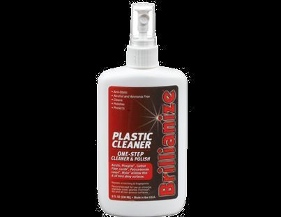 Brillianize Plastic Cleaner - 8oz. w/ Free Microfiber Cloth