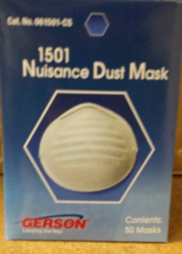 Gerson 1501 Disposable Nuisance Dust Mask 50/box SUPER FAST SHIPPING!!