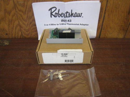 NEW ROBERTSHAW WIRE THERMOSTAT ADAPTOR INT-43 FREE SHIPPING